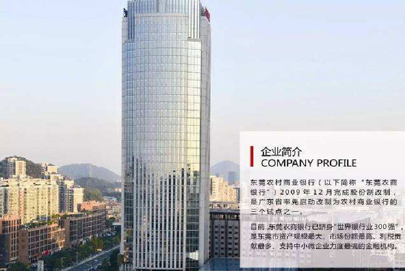 東莞農村商業銀行網點機房工程